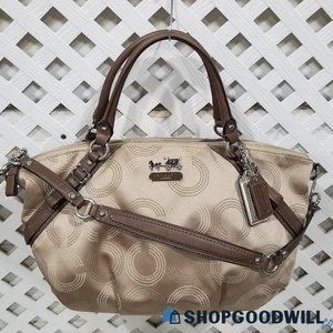Coach Madison Dotted Op Art Sophia Satchel XBody B1220 F15957